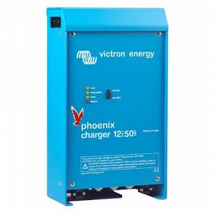 Victron Phoenix acculader 12V/50A (2+1) 120-240VAC